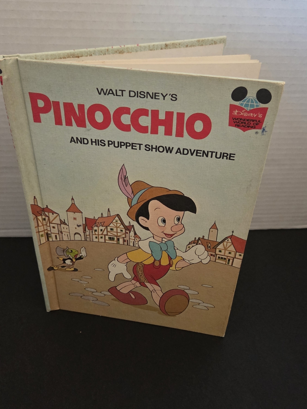 1973 Walt Disney’s Pinocchio & His Puppet Show Adventure Pre-owned
